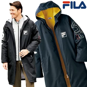 FILA(フィラ) ベンチコートの口コミ評判！冬の寒風に勝つ！防風×裏ボア